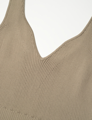 Notes du Nord - Hollie Knitted Dress - bodycon dresses - soft khaki - 2