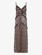 Hayes Recycled Maxi Dress - LEOPARD