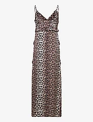 Notes du Nord - Hayes Recycled Maxi Dress - „slip" suknelės - leopard - 1