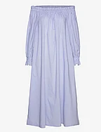 Harmony Stripe Dress - BLUE STRIPE