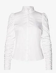 Notes du Nord - Ibi Shirt - long-sleeved shirts - white - 0