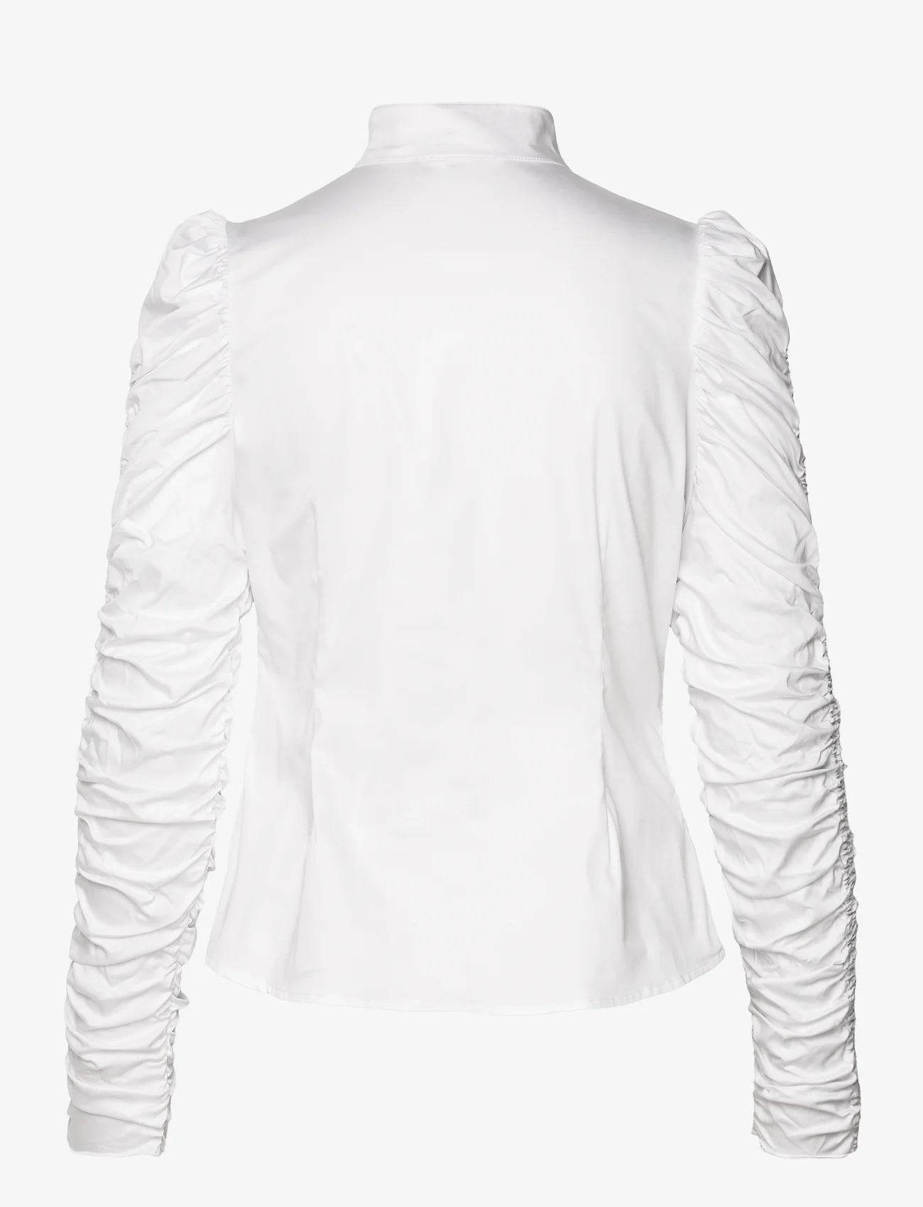 Notes du Nord - Ibi Shirt - long-sleeved shirts - white - 1