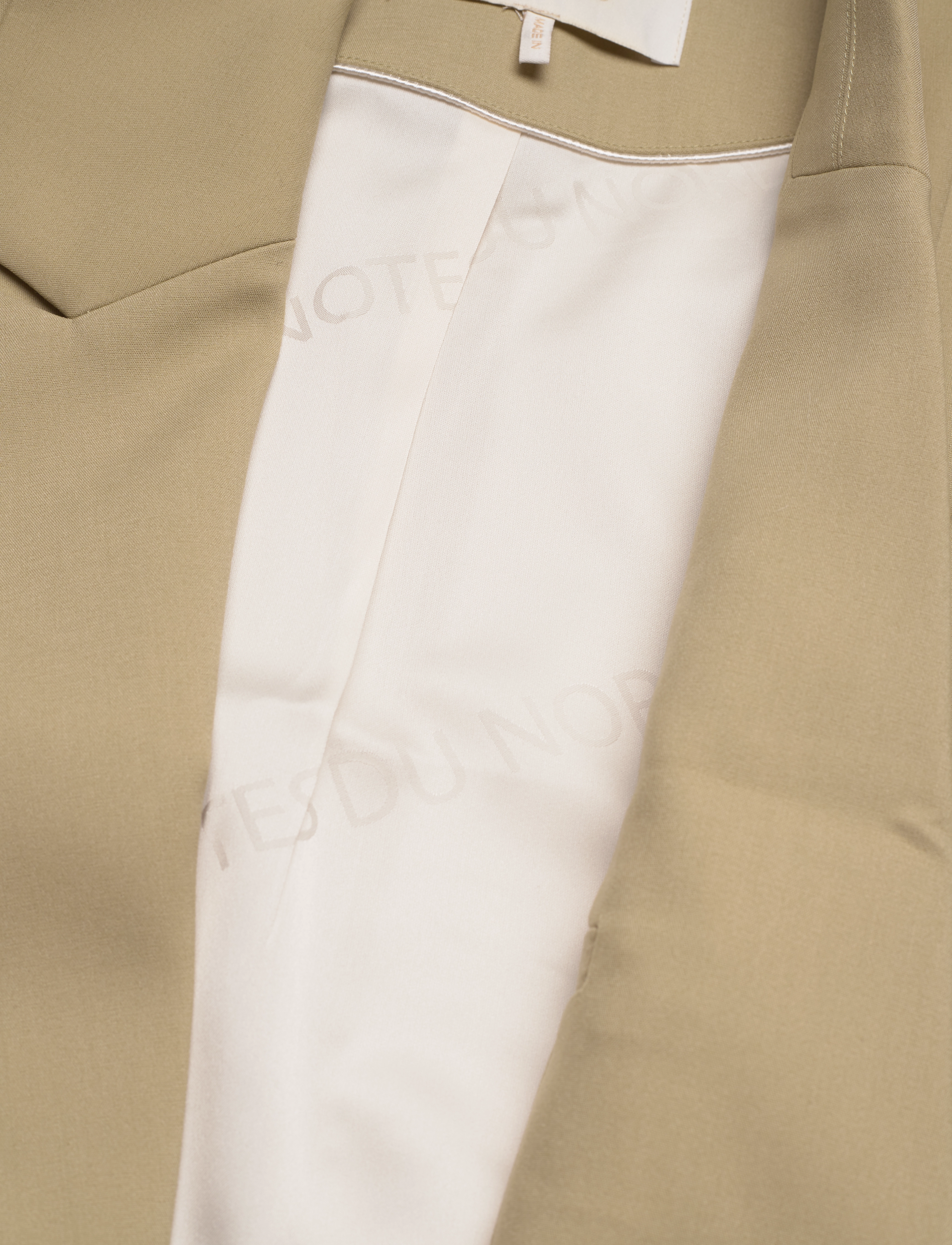 Notes du Nord - Inka Vest - festtøj til outletpriser - soft khaki - 4