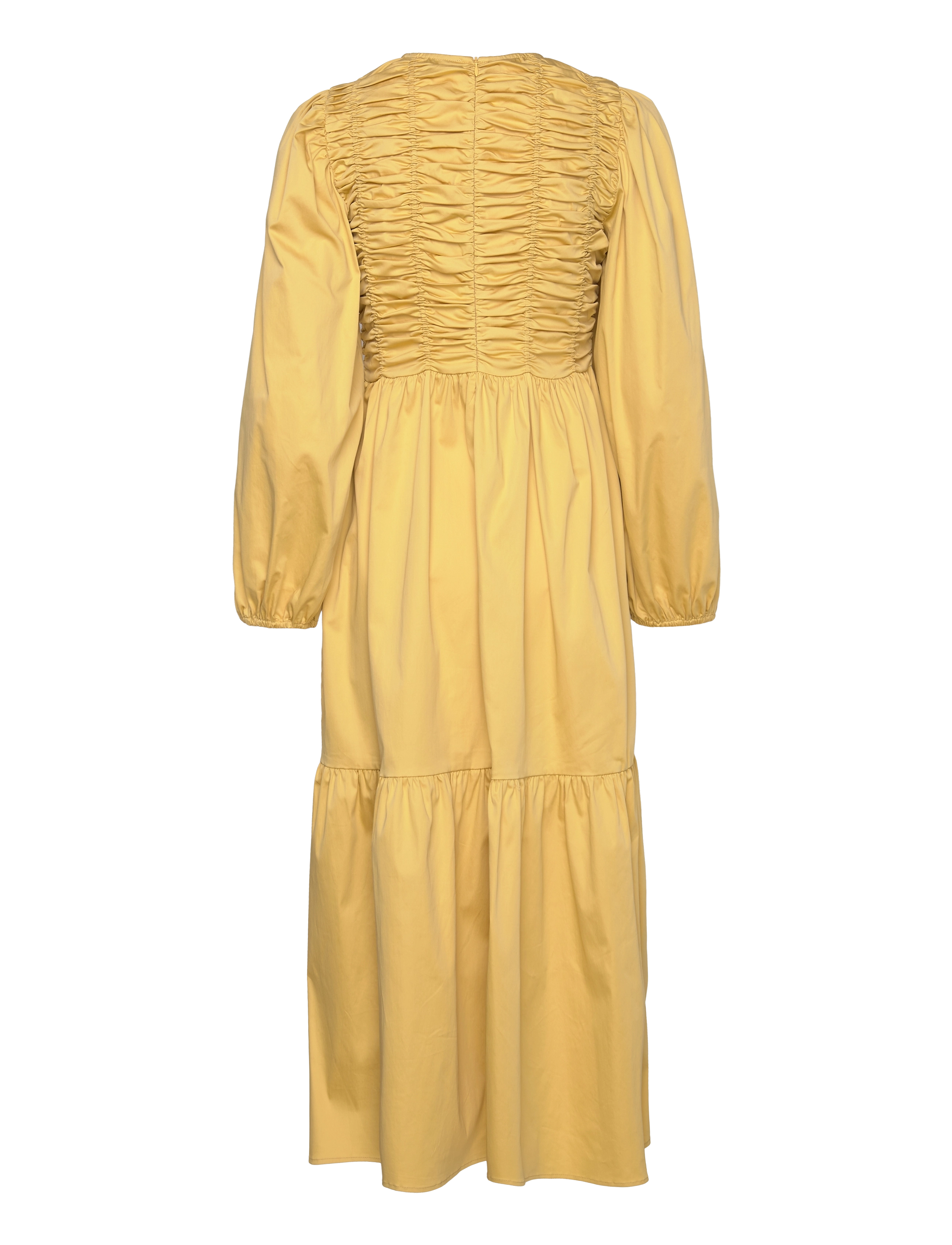 Notes du Nord - Idalina Dress S - midi kjoler - straw - 1