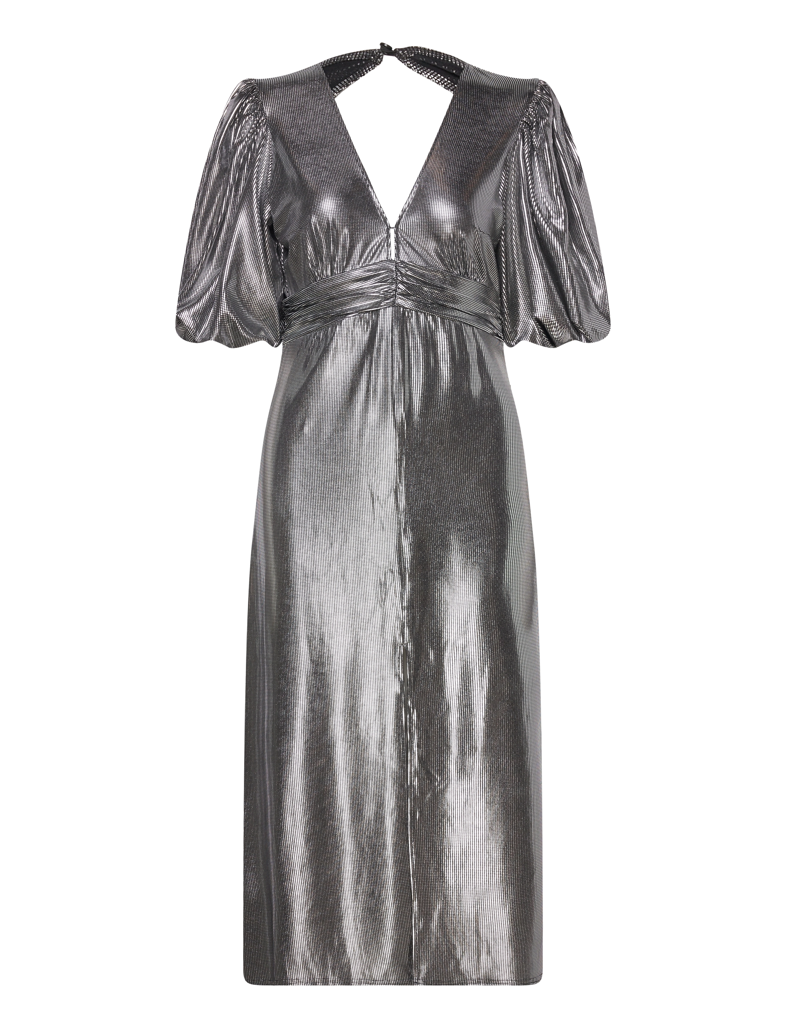 NOTES DU NORD Ivetta Kleid Silber - 34 - Damen