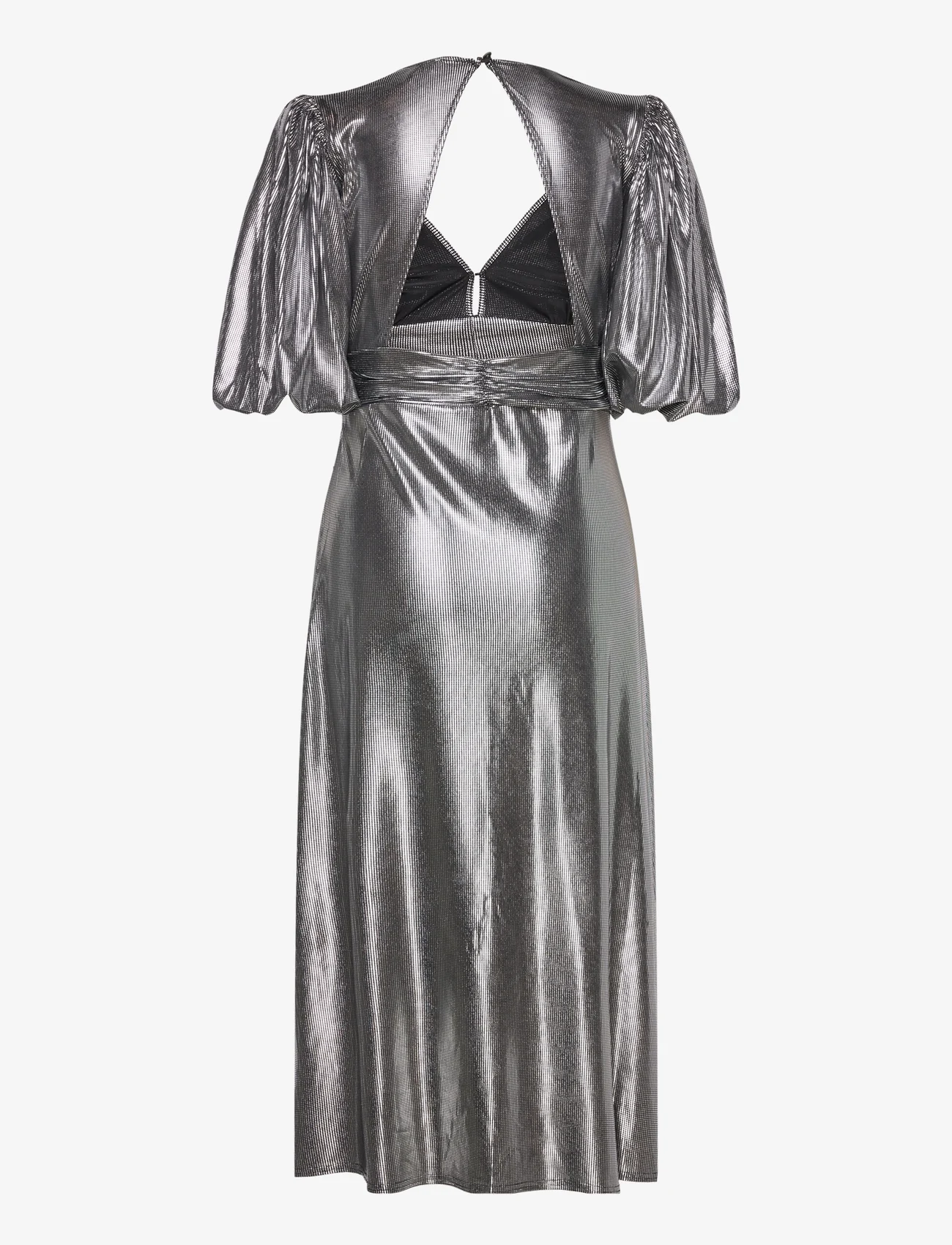 Notes du Nord - Ivetta Dress - party wear at outlet prices - silver - 1