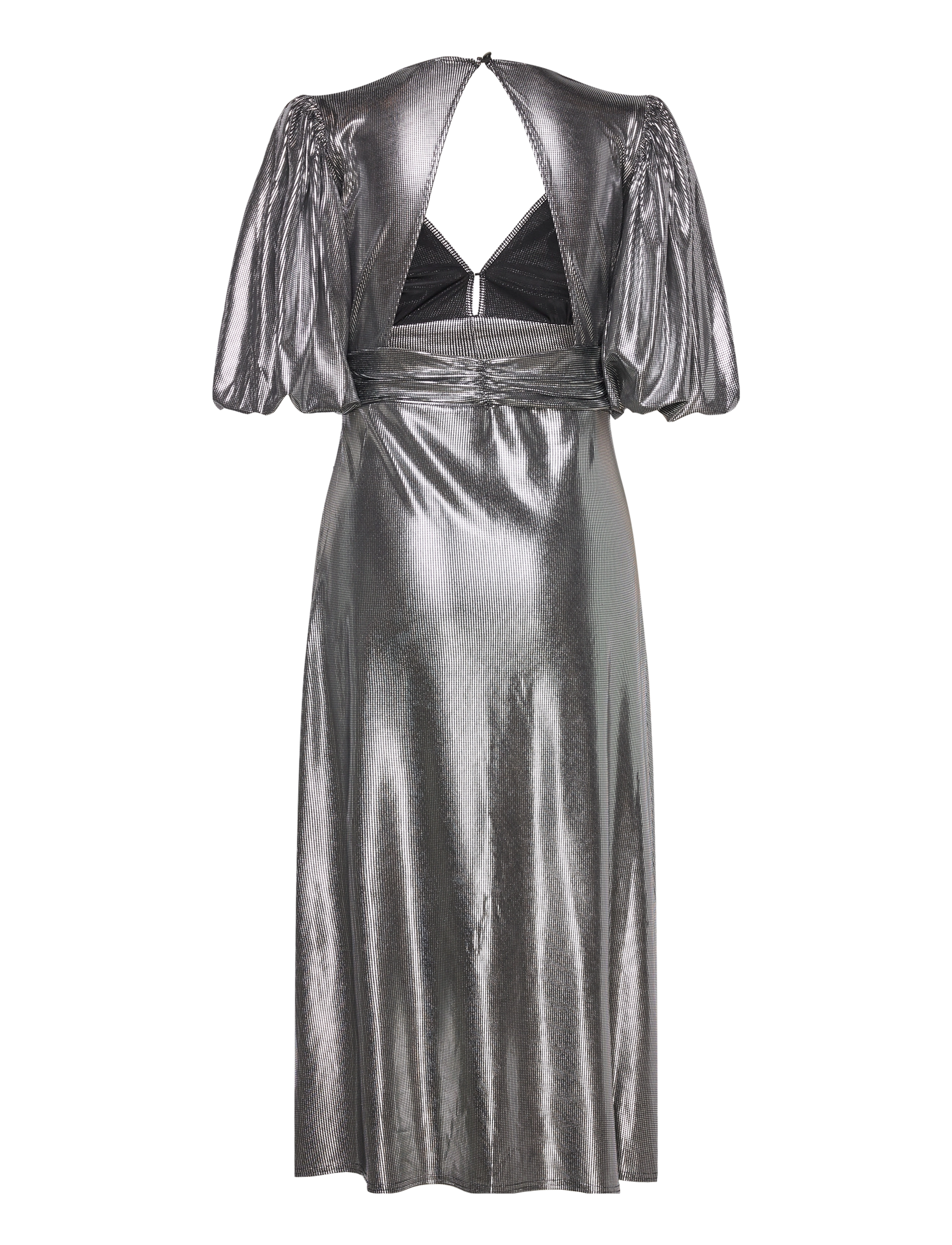 Notes du Nord - Ivetta Dress - festkjoler - silver - 1