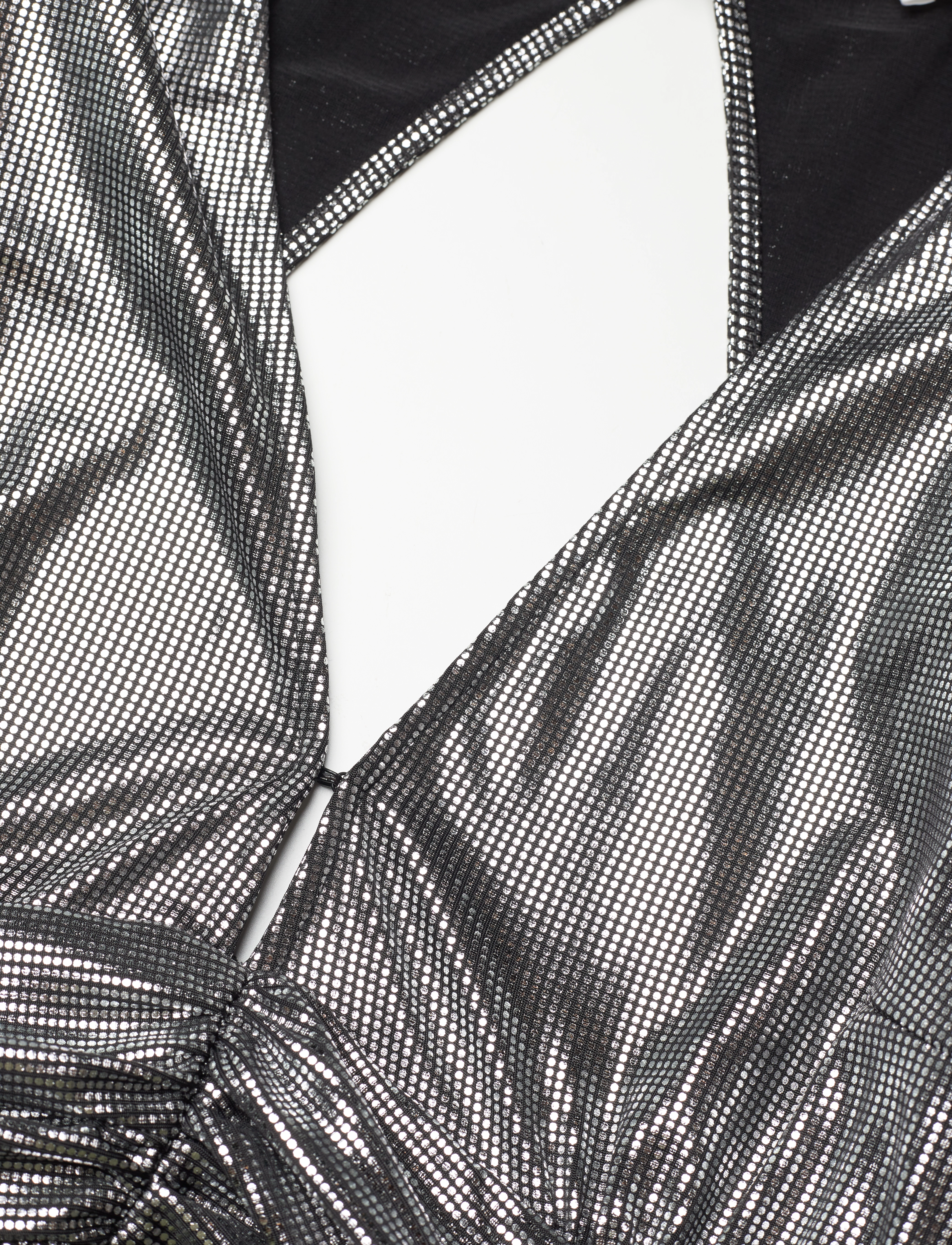 Notes du Nord - Ivetta Dress - festkjoler - silver - 2
