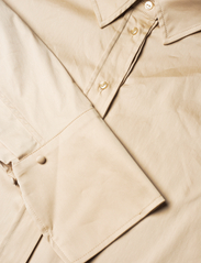Notes du Nord - Davina Loose Shirt - long-sleeved shirts - sand - 2