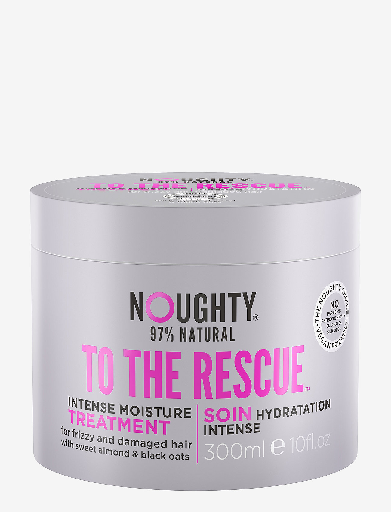 Noughty - Noughty To The Rescue Intense Moisture Treatment - hårkurer - clear - 0