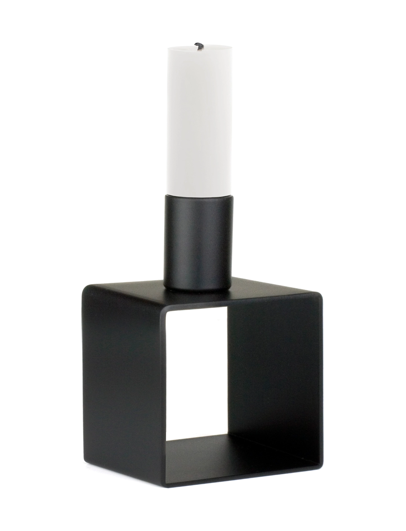 Novoform - FRAME 1 candle holder - lysestager - matte black - 2