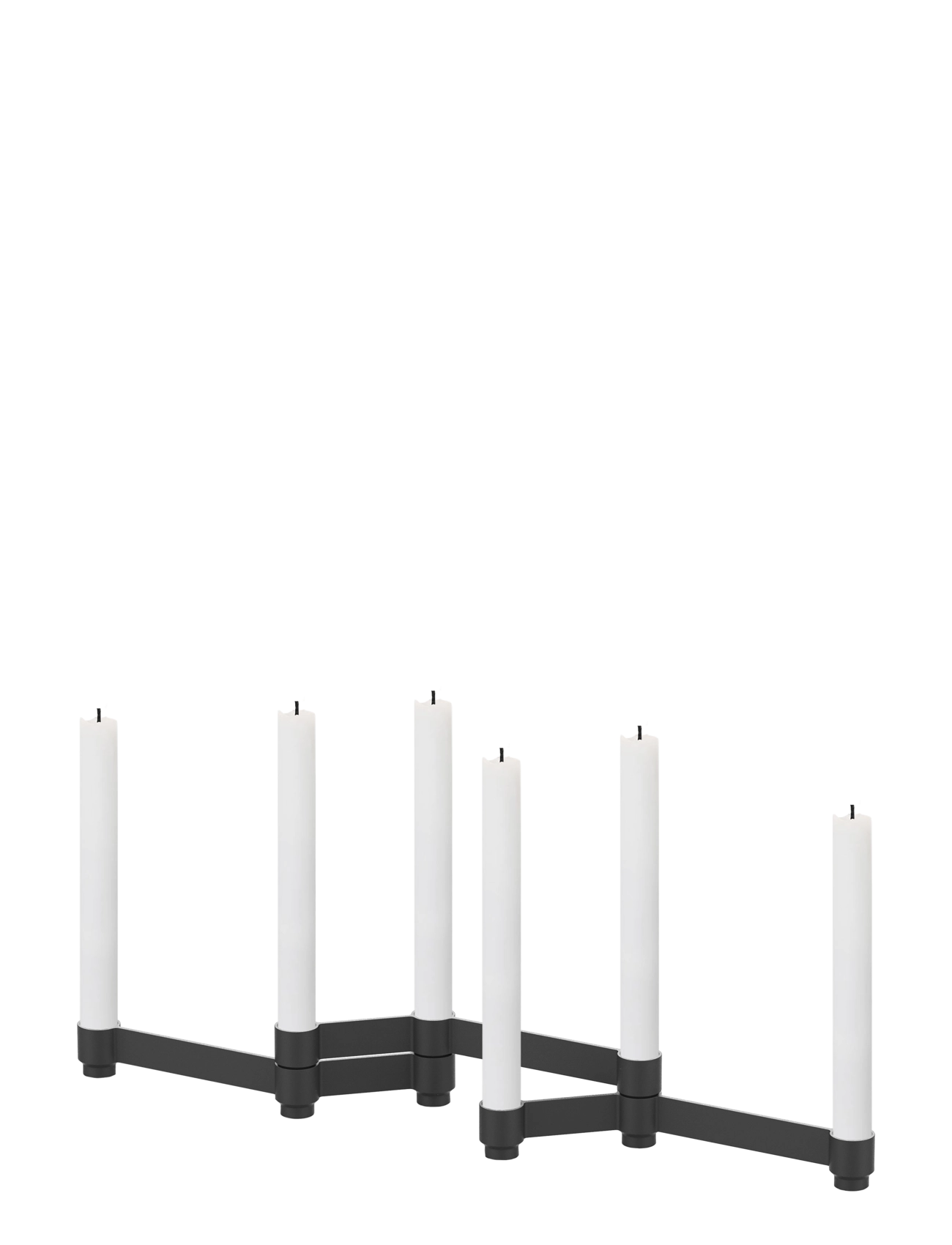 Novoform SERO modular candle holder black - Julegaver - MATTE BLACK / black