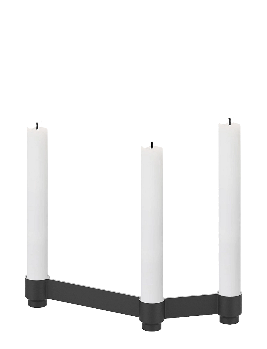 Novoform - SERO extra module black - kerzenständer - matte black - 1
