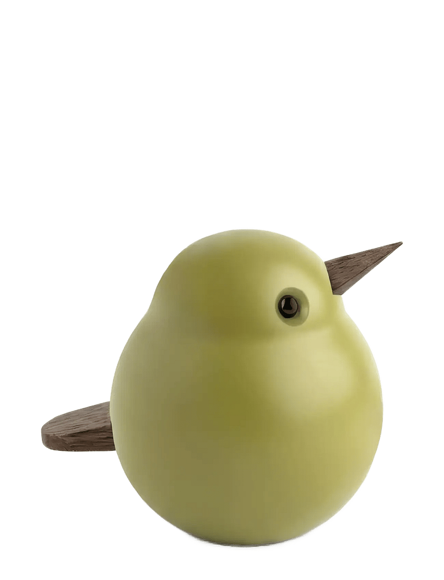 Novoform - MINI SPARROW - puidust kujud - moss green - 1