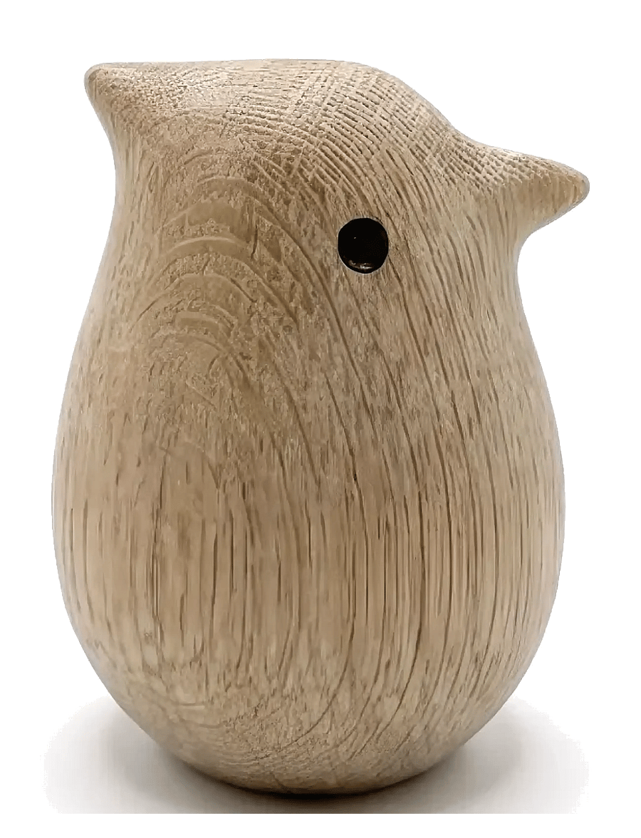 Novoform - BABY SONGBIRD - træfigurer - natural oak - 1
