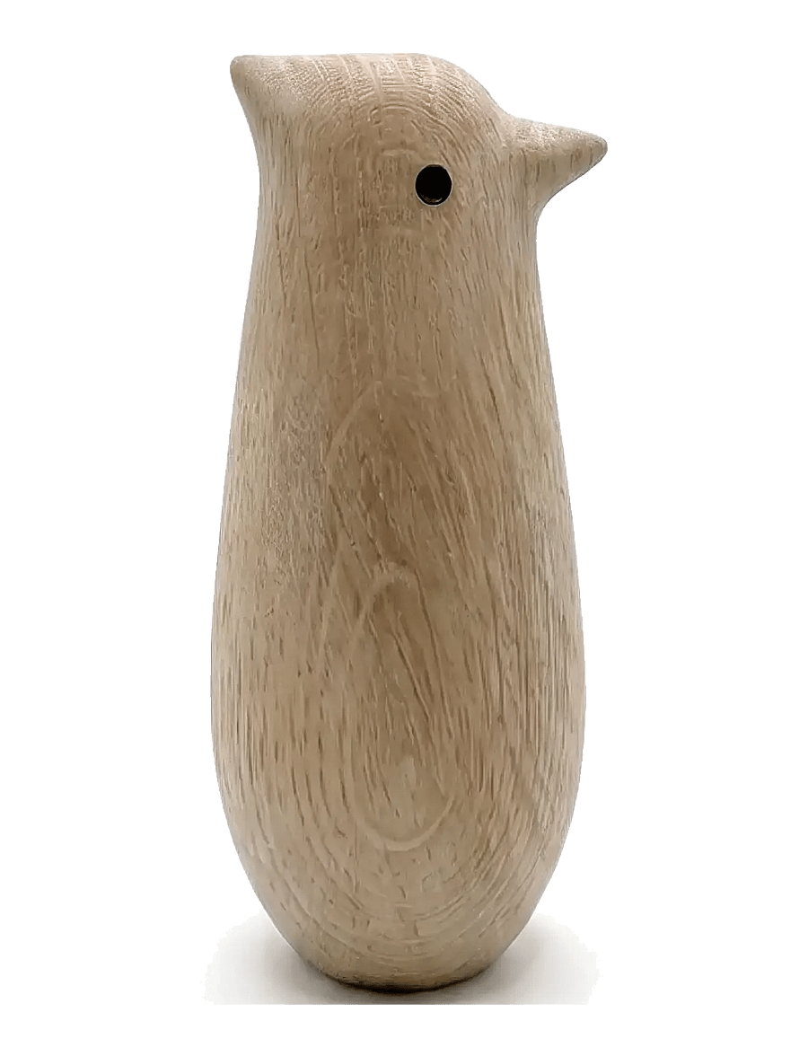 Novoform - PAPA SONGBIRD - træfigurer - natural oak - 1