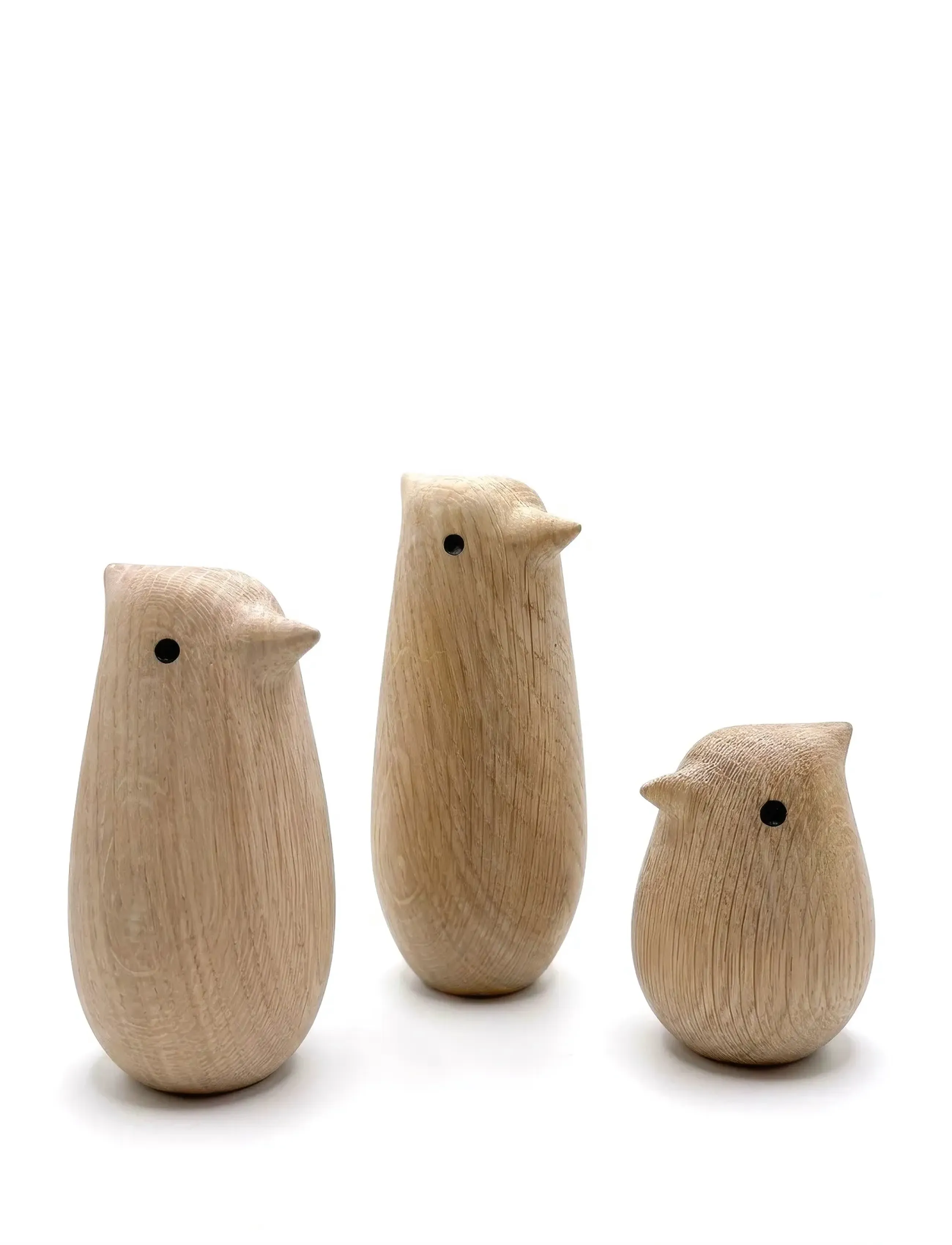 Novoform - PAPA SONGBIRD - træfigurer - natural oak - 4