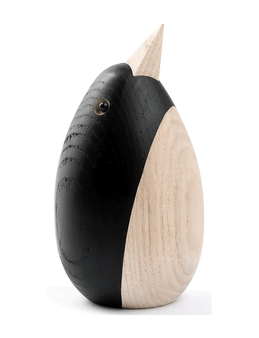 Novoform - PENGUIN small - figuren & skulpturen - natural ash - 1