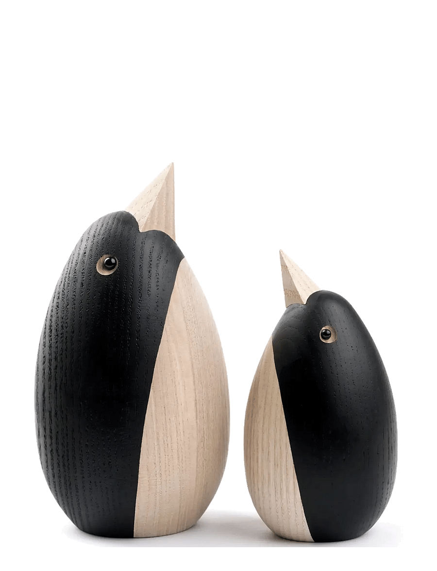 Novoform - PENGUIN small - figuren & skulpturen - natural ash - 2