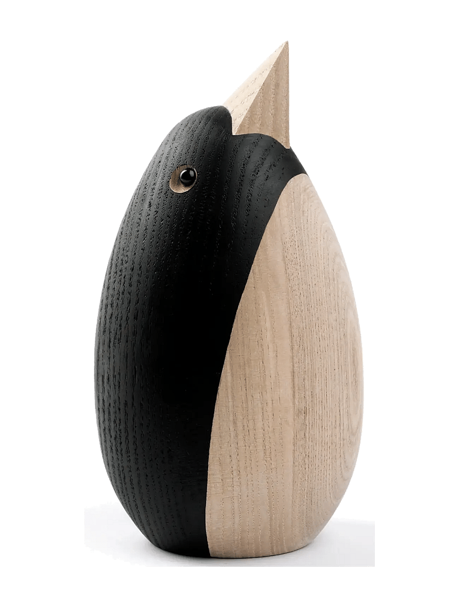 Novoform - PENGUIN large - figuri ja skulptuurid - natural ash - 1