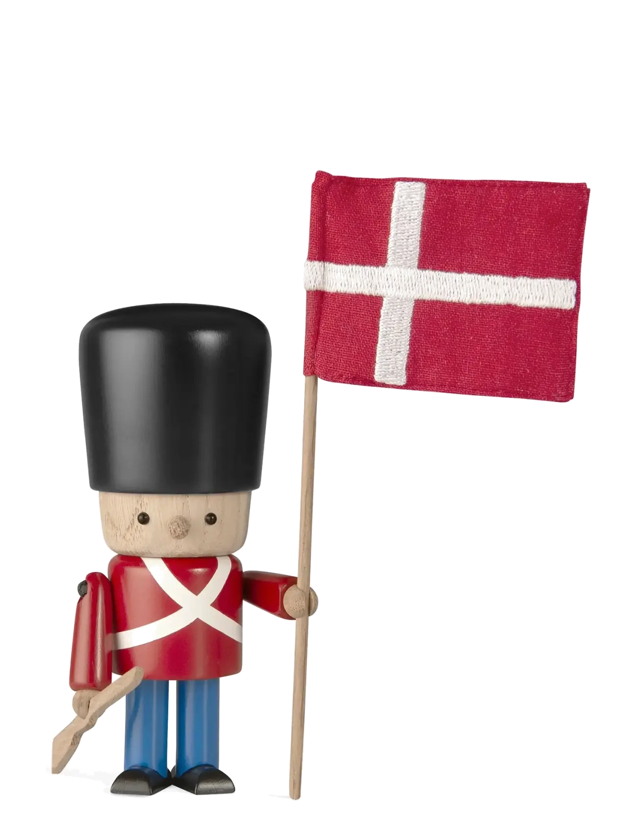 Novoform Xl Danish Royal Guard Ceremonial Uniform, Træfigur, Rød, Str: ONE SIZE