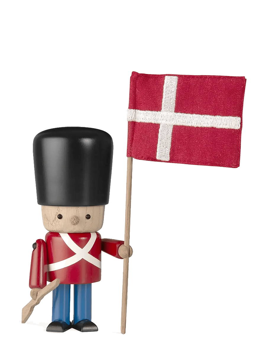 Novoform - XL DANISH ROYAL GUARD - ceremonial uniform - figuren & skulpturen - red - 1