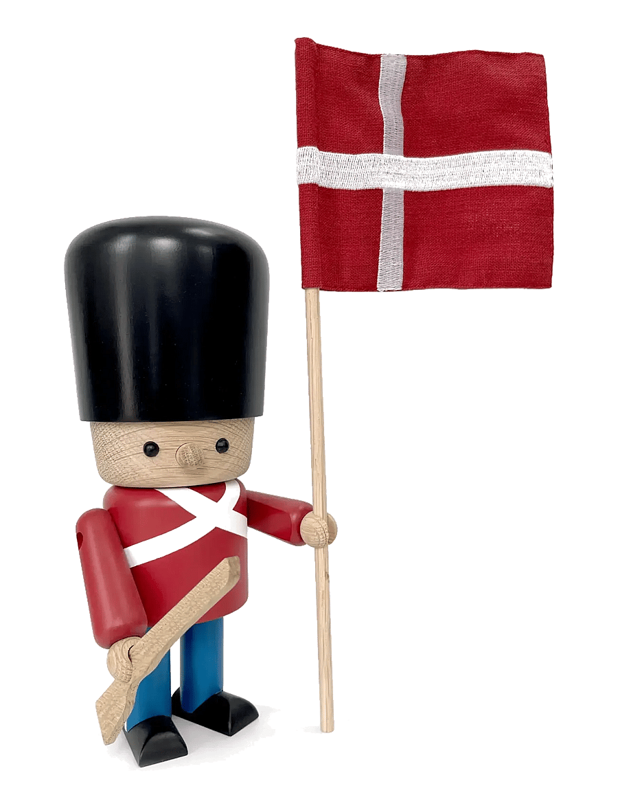 Novoform - XL DANISH ROYAL GUARD - ceremonial uniform - figuren & skulpturen - red - 2
