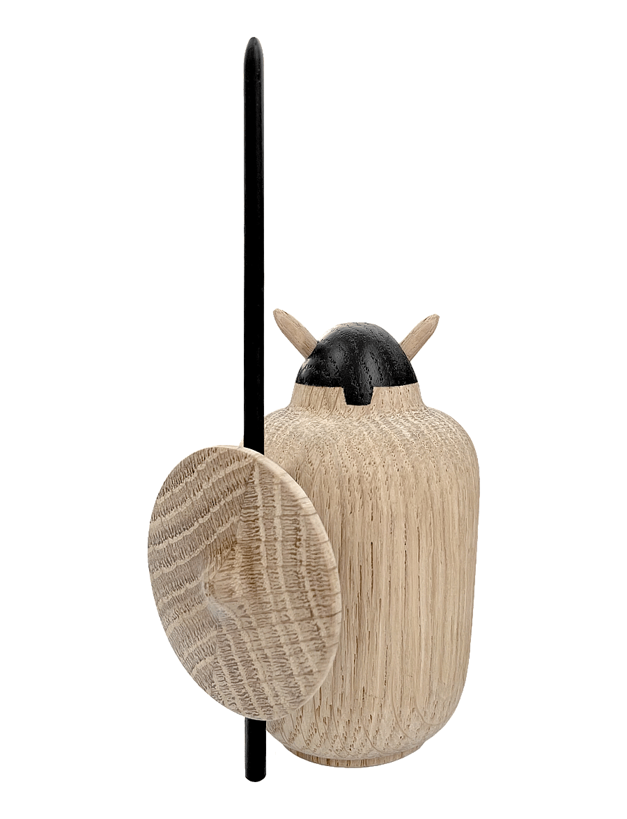 Novoform - VIKING Gorm natural + black oak - holzfiguren - natural oak - 0
