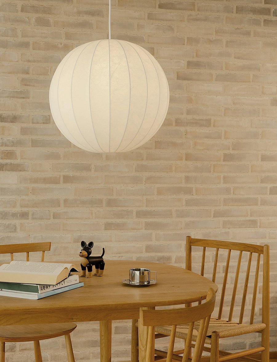 Novoform - FW01 Malmö pendant - rippvalgustid - white - 2