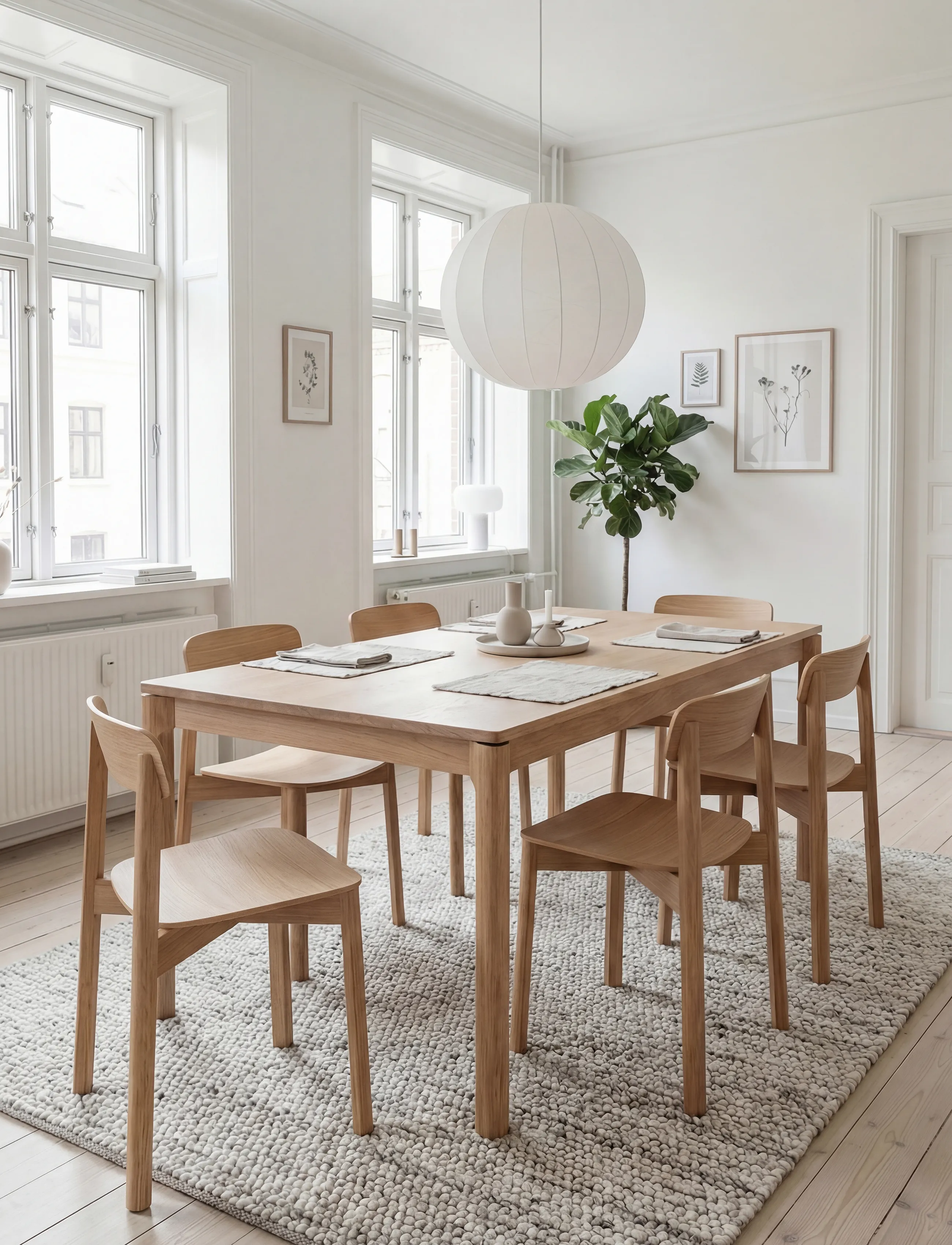 Novoform - FW01 Malmö pendant - pendant lamps - white - 5
