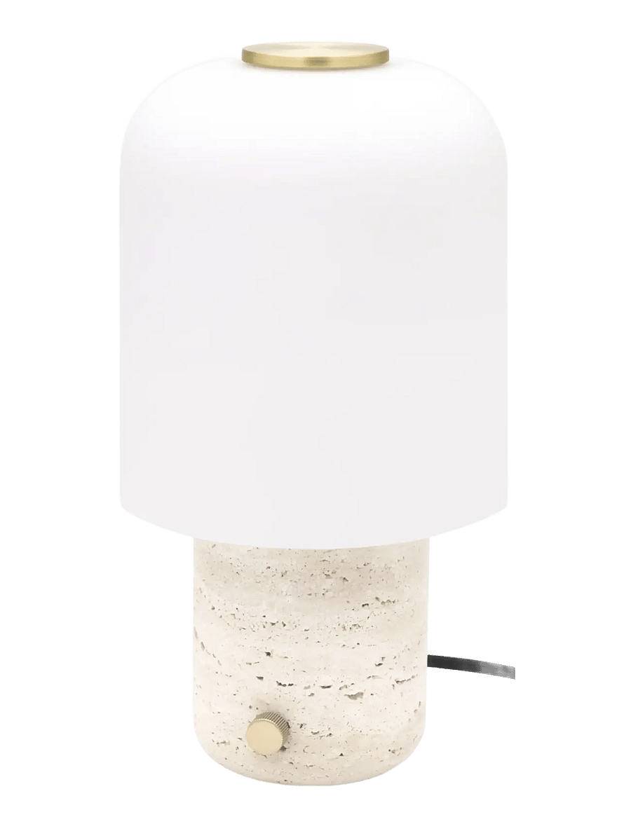 Novoform - TOKYO table lamp - schreibtisch- & tischlampen - white, beige - 1