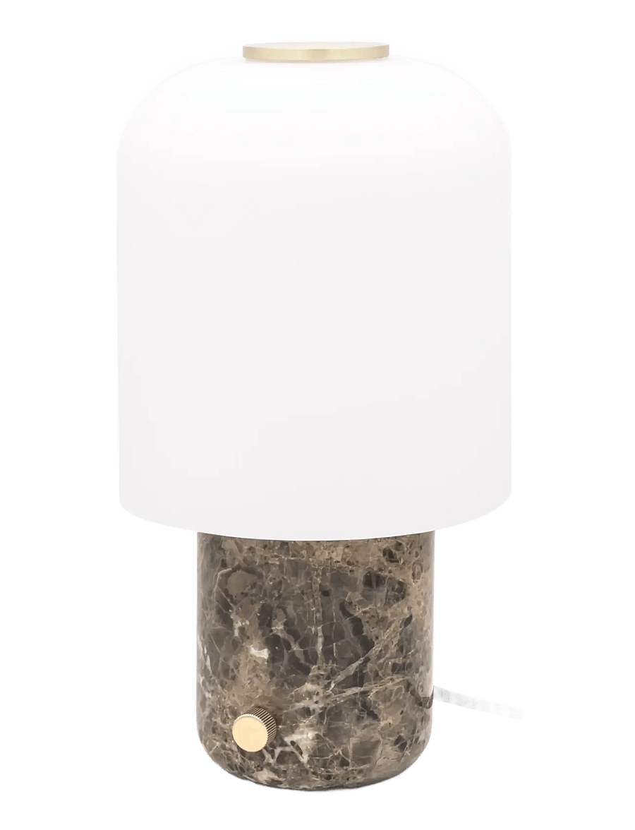 Novoform - TOKYO table lamp - schreibtisch- & tischlampen - white, dark brown - 2