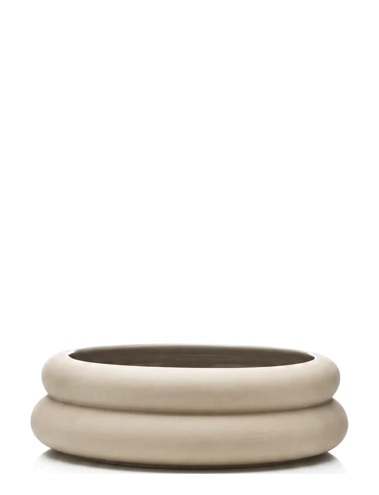 Novoform Soft Shape Bowl Beige, Serving Skål, Beige, Str: ONE SIZE