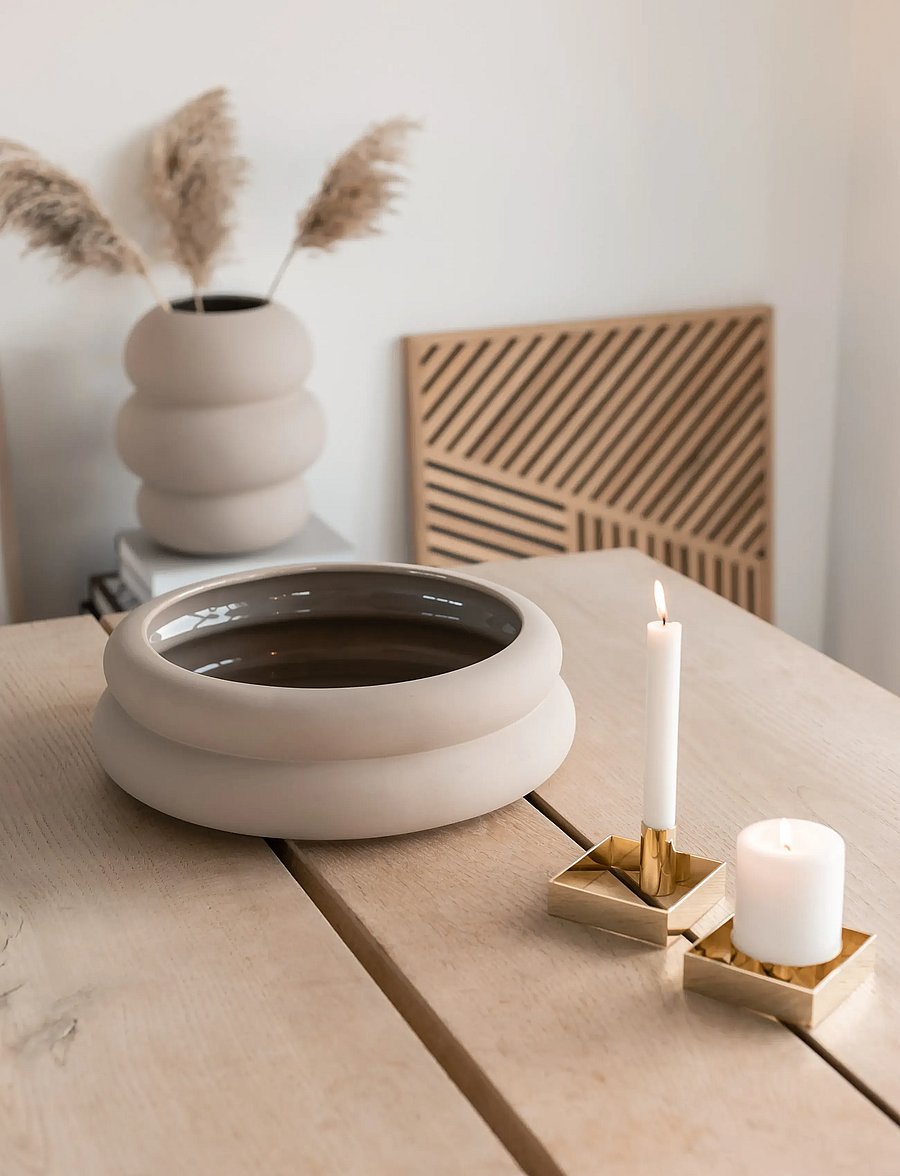 Novoform - SOFT SHAPE bowl - Beige - servierschalen - beige - 3