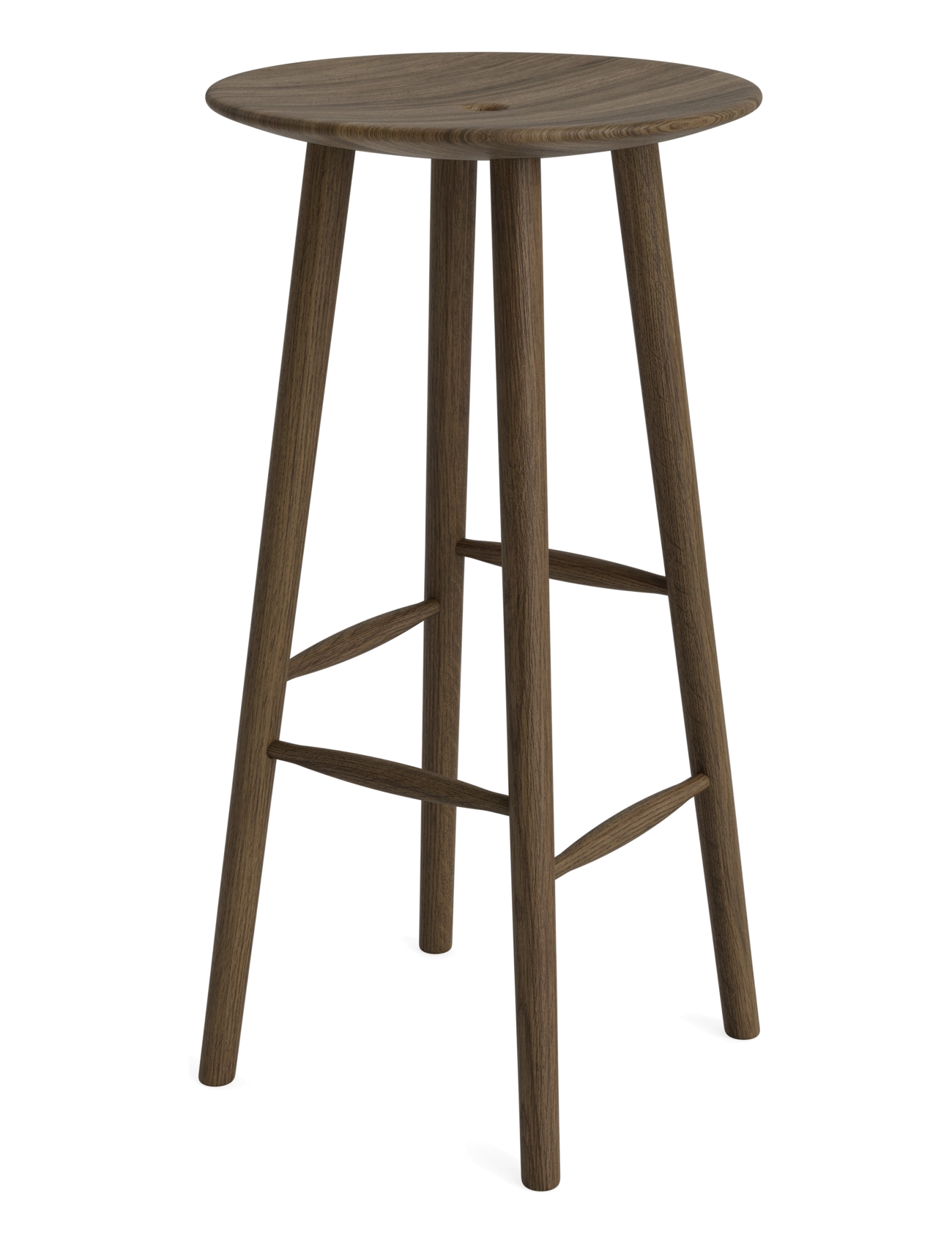 Novoform DI VOLO barstool 75cm - dark oak - Geschenke - SMOKED OAK / brown