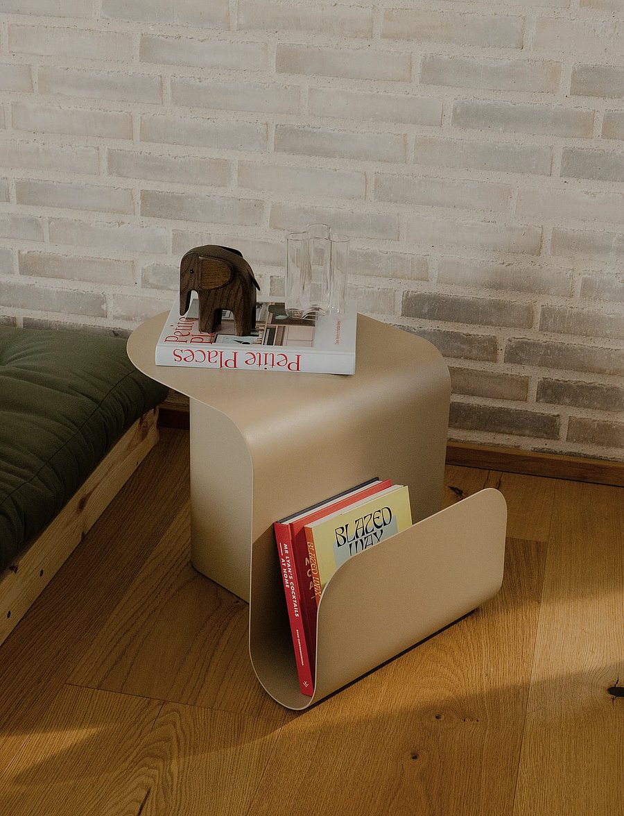Novoform - YOMU magazine table - desert sand - beige - 2