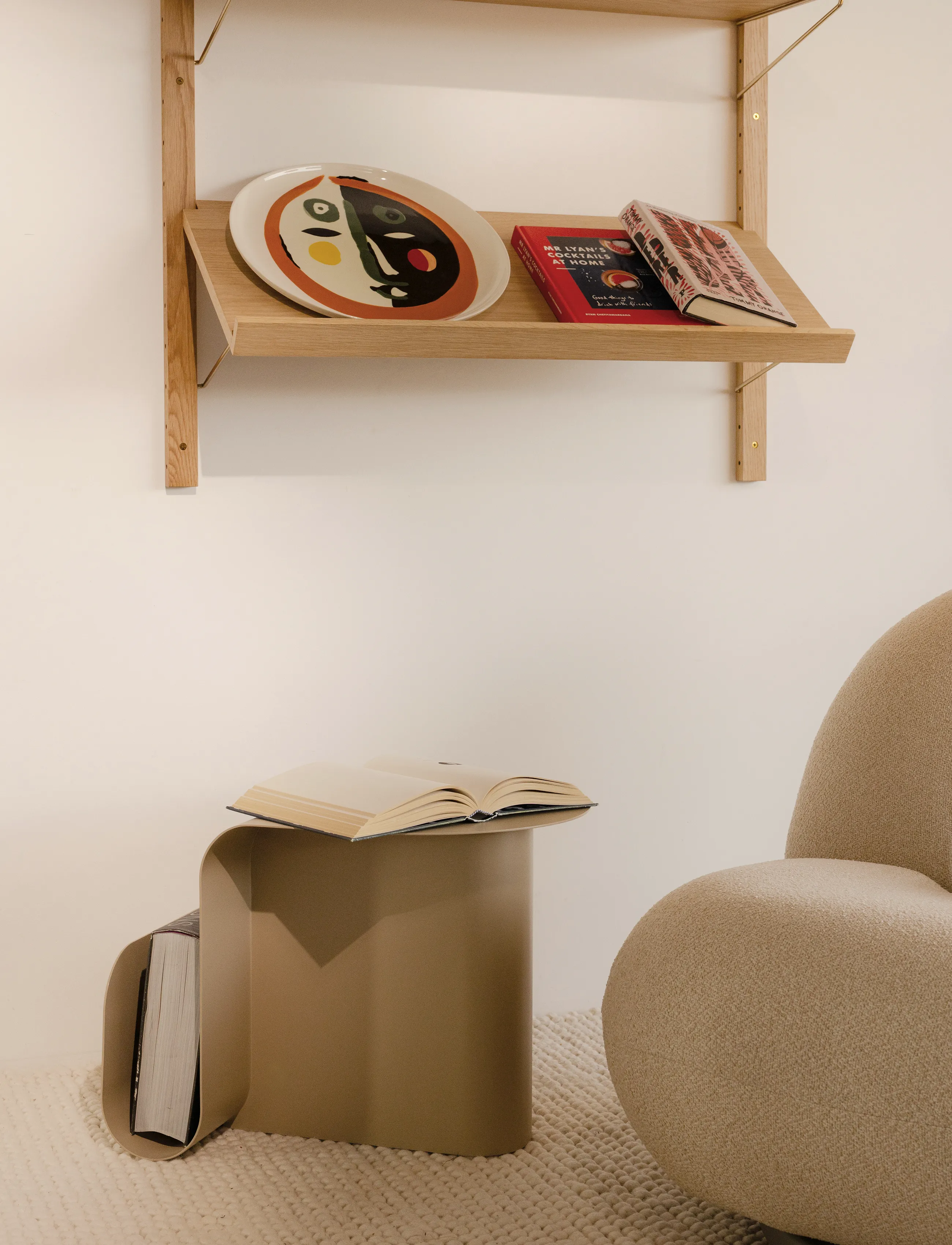 Novoform - YOMU magazine table - desert sand - beige - 3