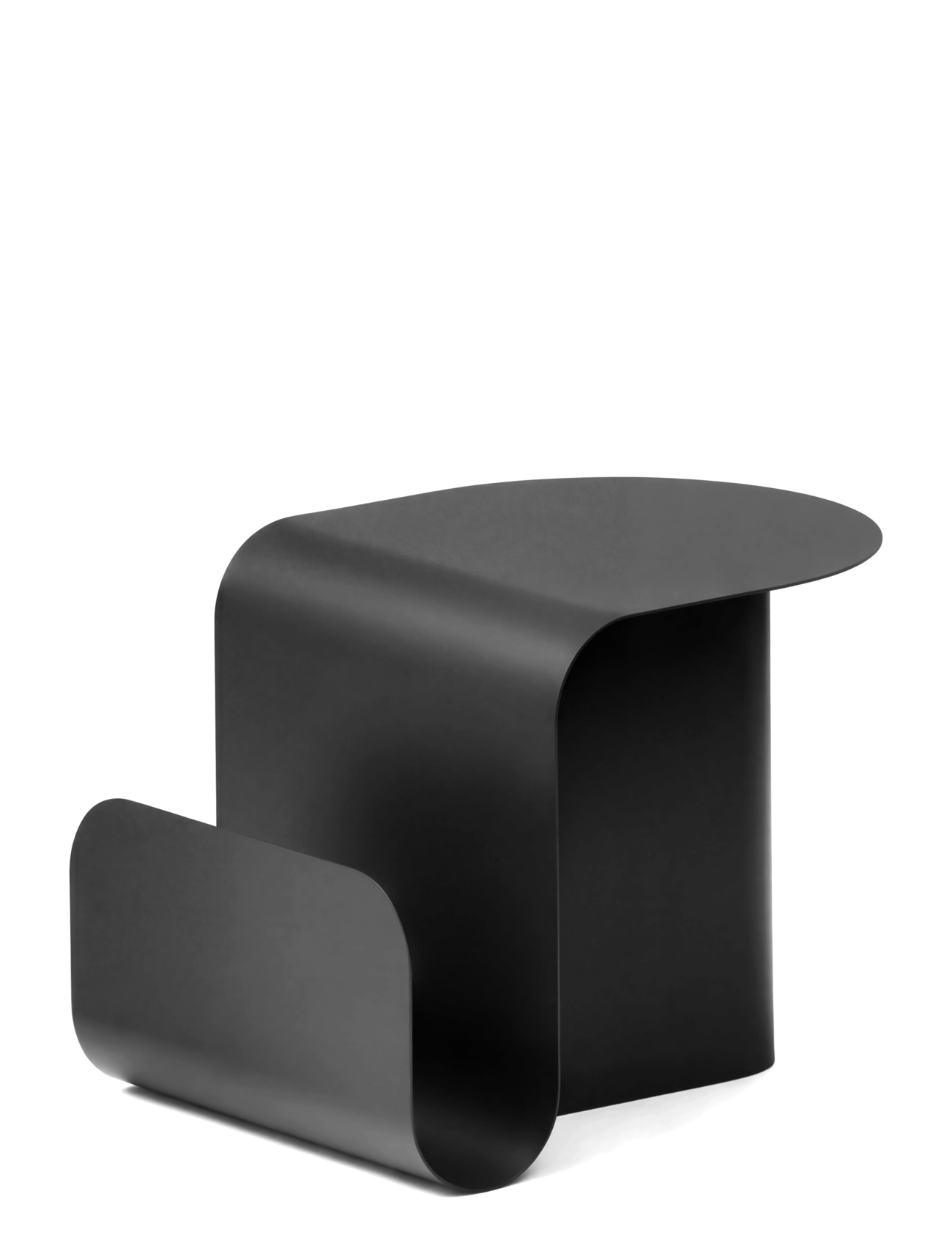 Novoform Yomu Magazine Table Black, Sidebord og lille bord, Sort, Str: ONE SIZE