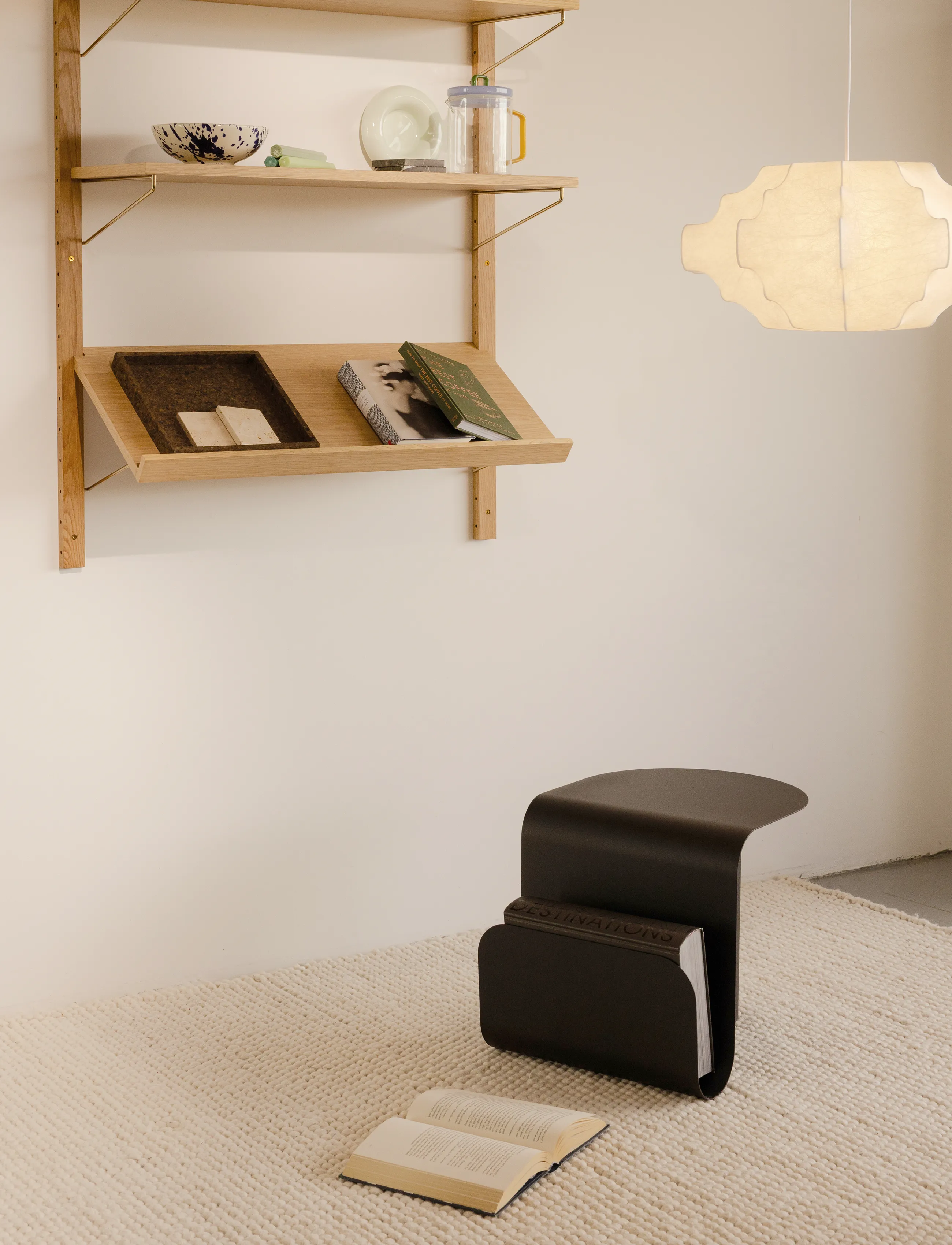 Novoform - YOMU magazine table - black - black - 3