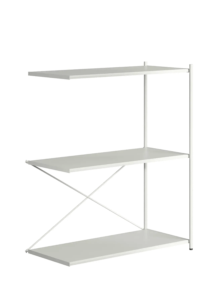 Novoform - Arturo 3-tier extension module - regale und verwahrung - light grey - 0