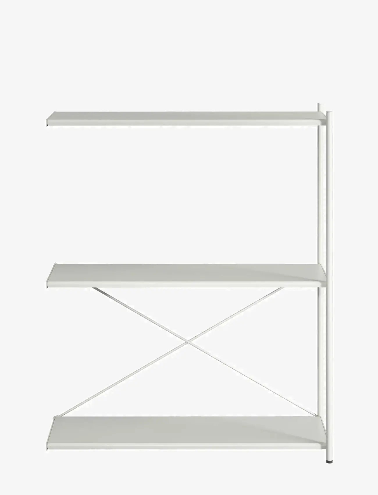 Novoform - Arturo 3-tier extension module - regale und verwahrung - light grey - 2