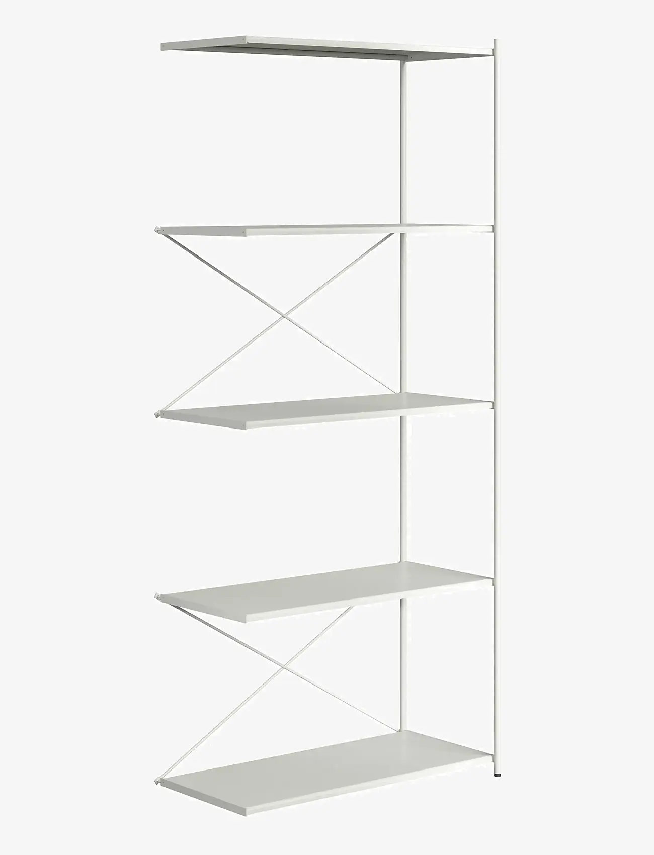 Novoform - Arturo 5-tier extension module - hylder - light grey - 1
