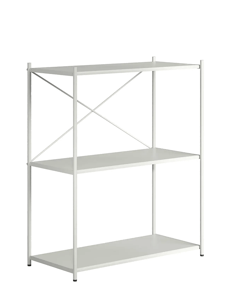 Novoform - Arturo 3-tier shelf module - hoiustamine ja riiulid - light grey - 0