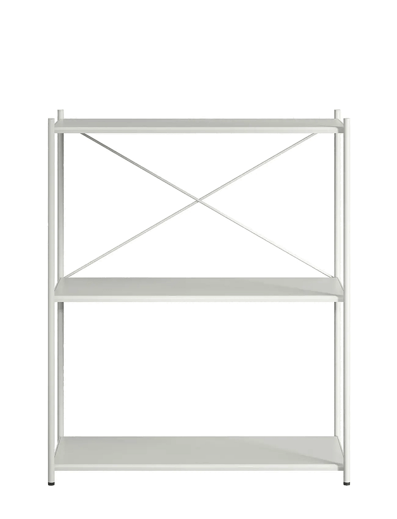 Novoform - Arturo 3-tier shelf module - hoiustamine ja riiulid - light grey - 1