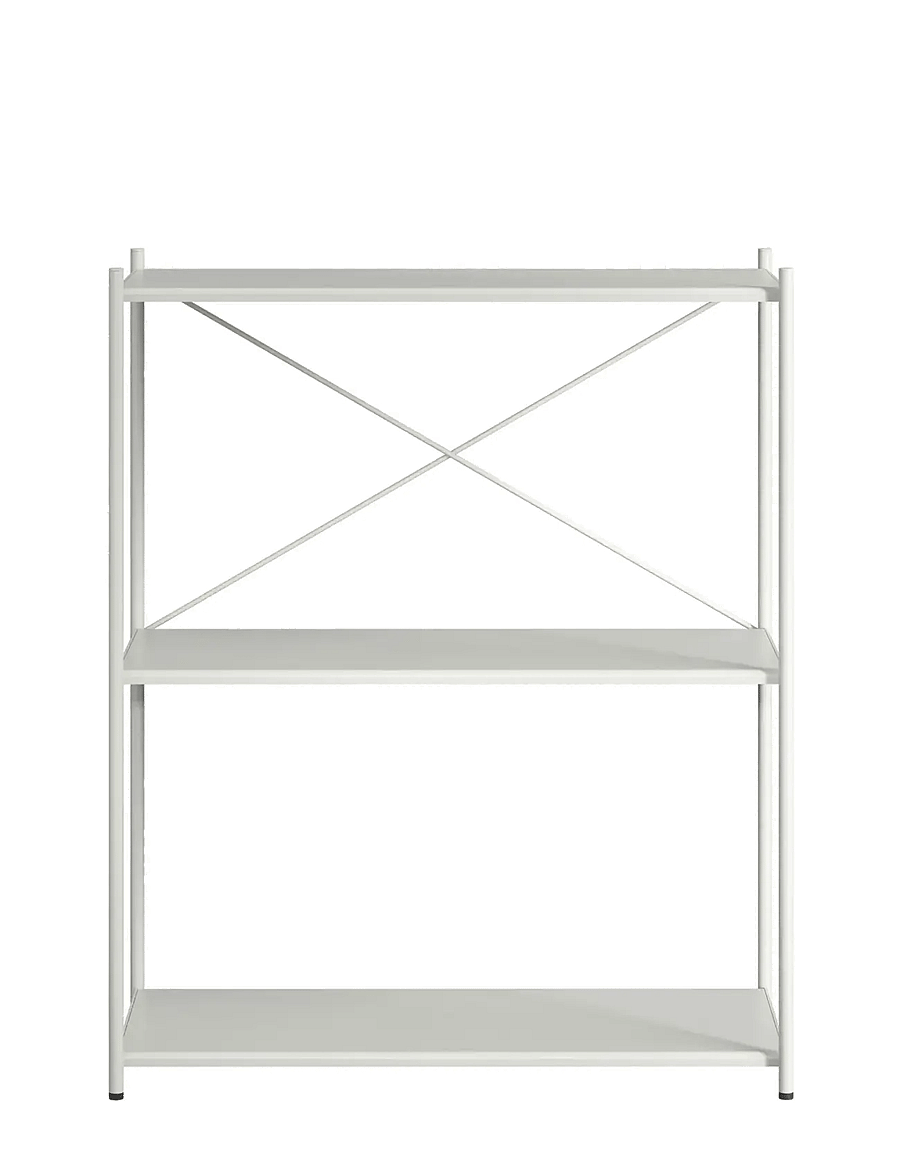 Novoform - Arturo 3-tier shelf module - hoiustamine ja riiulid - light grey - 1