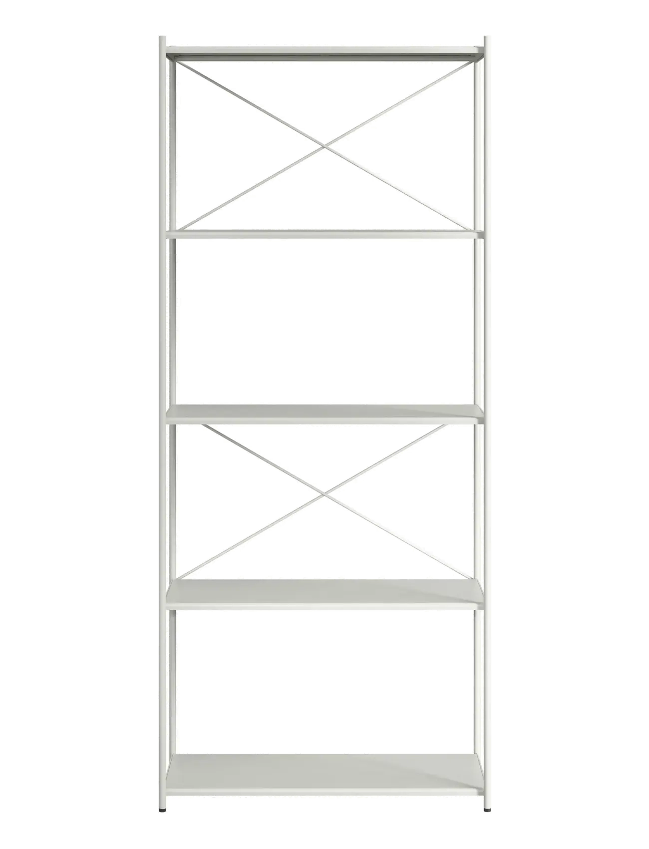 Novoform - Arturo 5-tier shelf module - hylder - light grey - 2