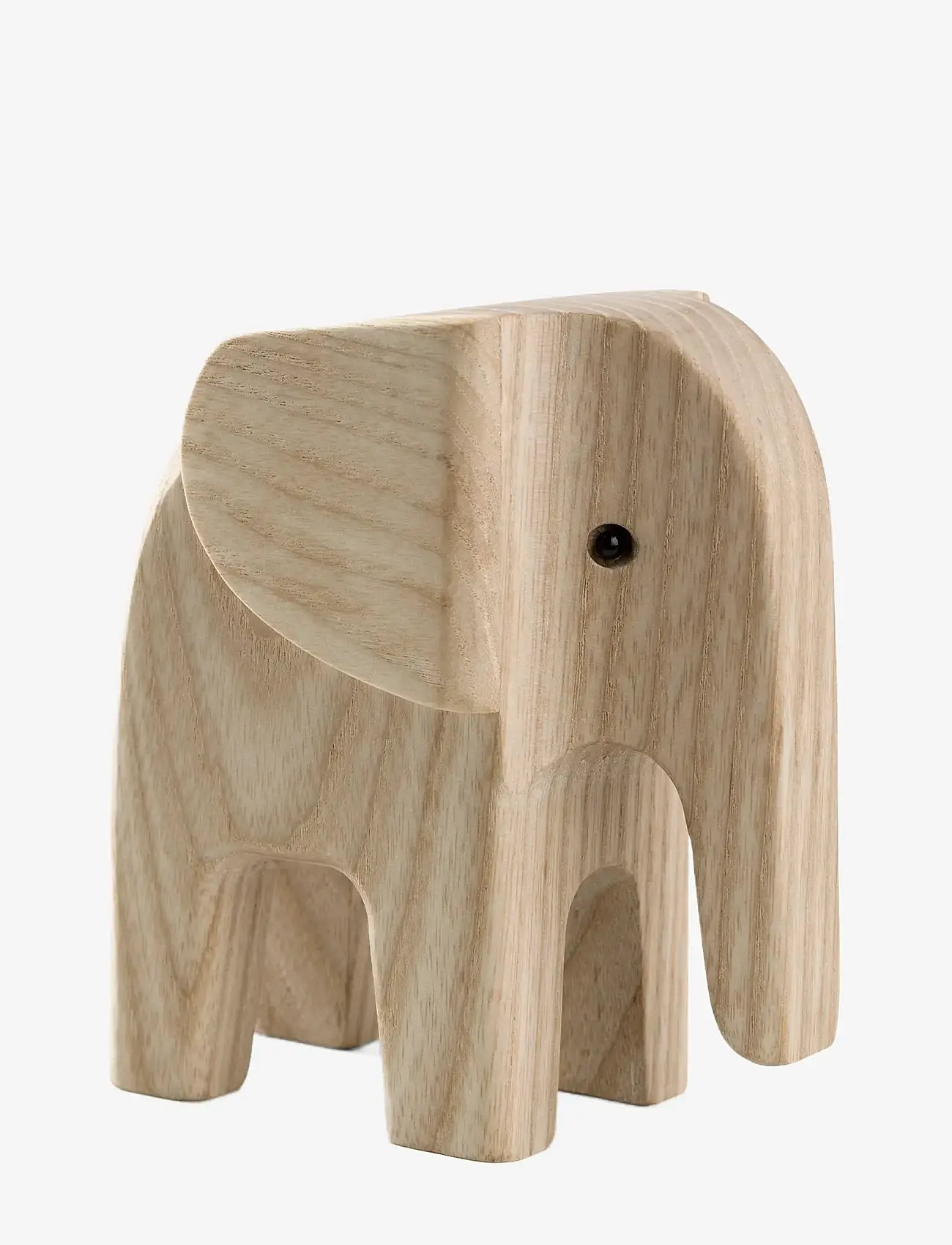 Novoform - Baby elephant - træfigurer - natural - 1