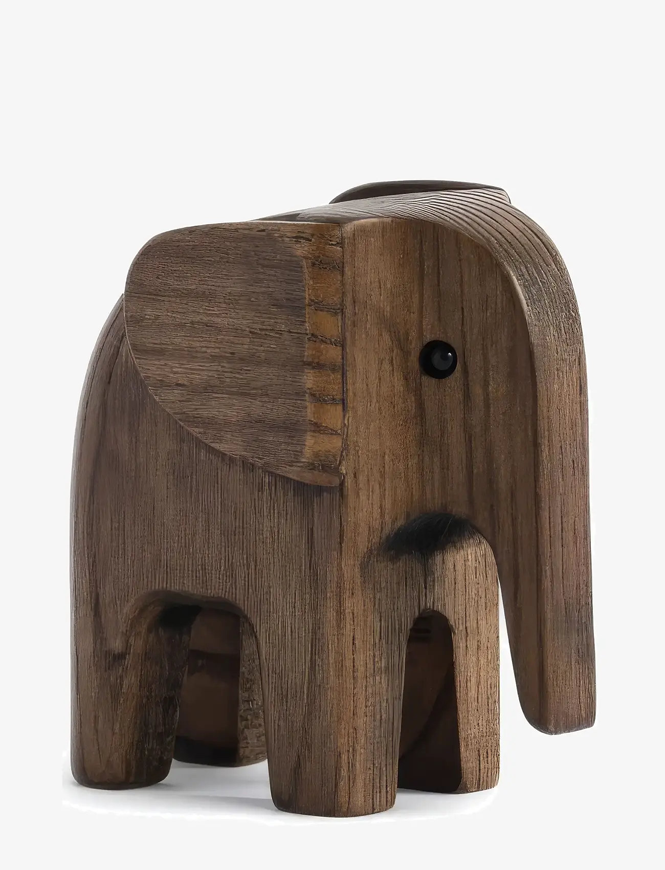 Novoform - Baby elephant - træfigurer - smoke stained - 1