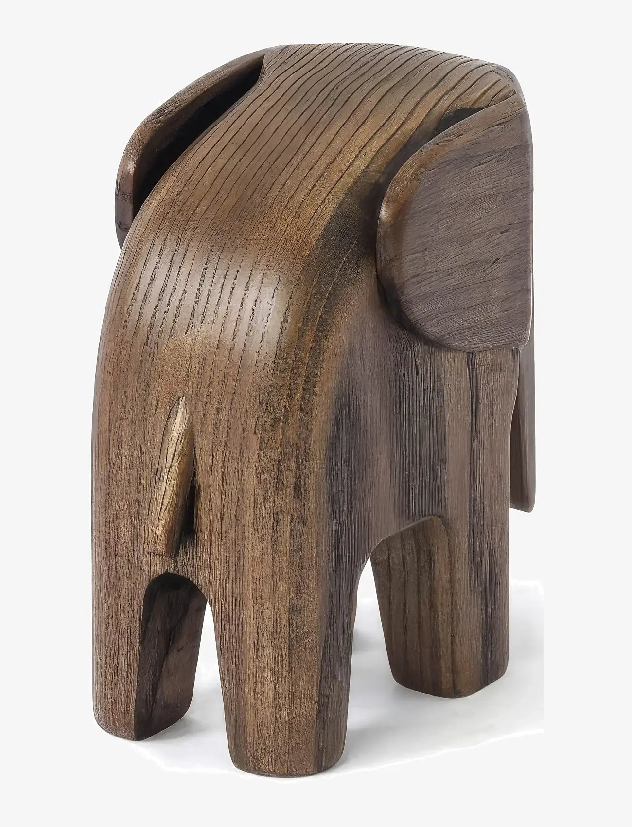 Novoform - Baby elephant - træfigurer - smoke stained - 2