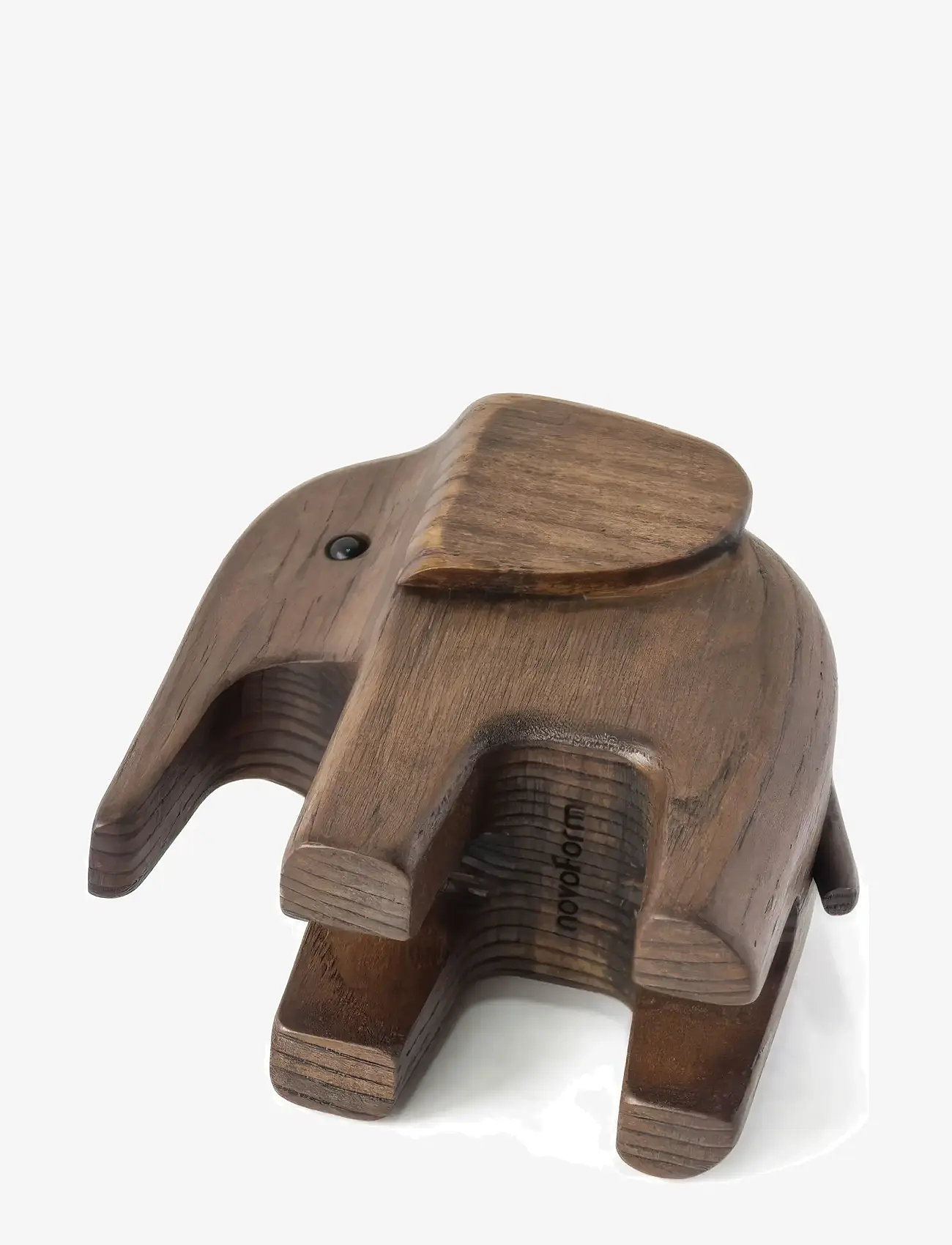 Novoform - Baby elephant - træfigurer - smoke stained - 4
